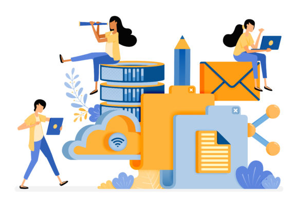 3d Banner of Folder Storage Technology: A New Dimension in Organization