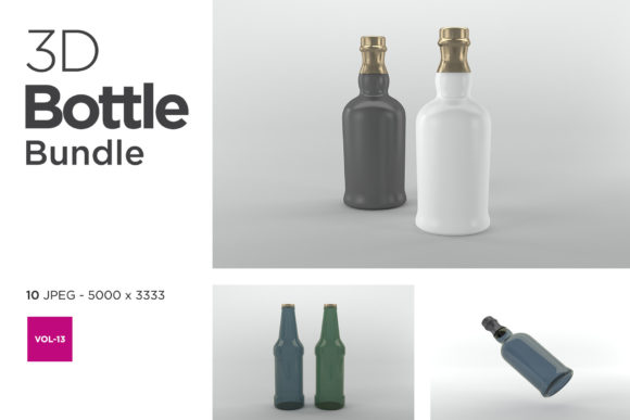 3D Bottle Mockup Bundle Vol-13: A Comprehensive Review for Designers and Marketers