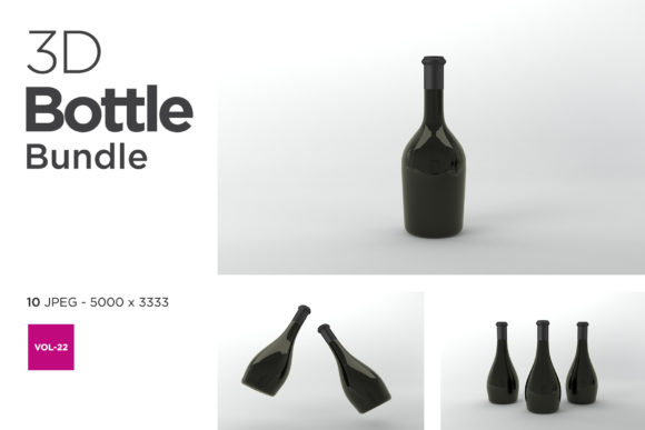3D Bottle Mockup Bundle Vol-22: A Comprehensive Guide for Designers and Marketers