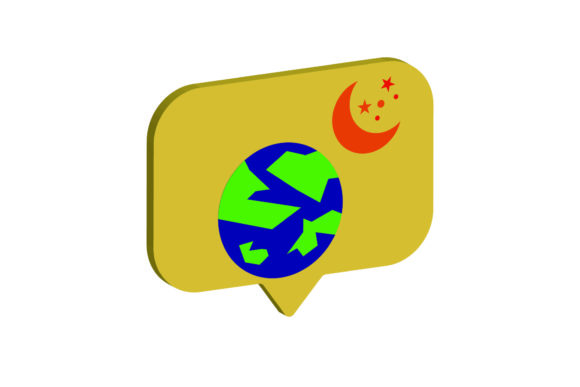 3D Icon Space Earth and Moon: A New Dimension in Digital Creativity