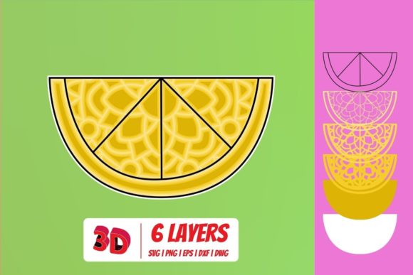3D Lemon SVG Cut File: Creative Possibilities