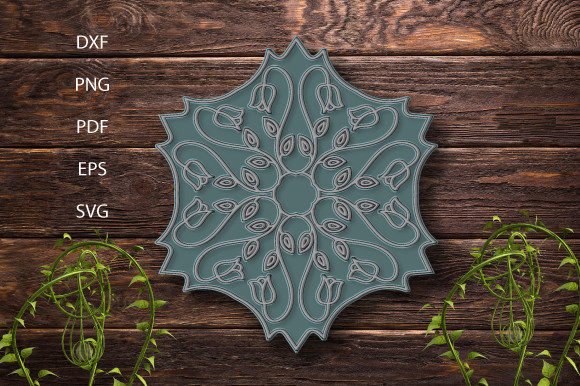 3d Moms Decorative Layer Mandala SVG9