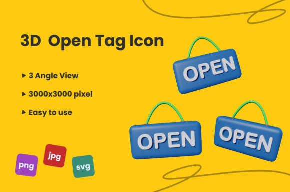 3D Open Tag Icon: A Practical Guide for Better Design and Functionality