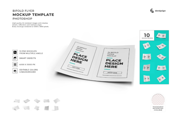 Bifold Flyer 3D Mockup Template Bundle: A Strategic Tool for Visual Communication
