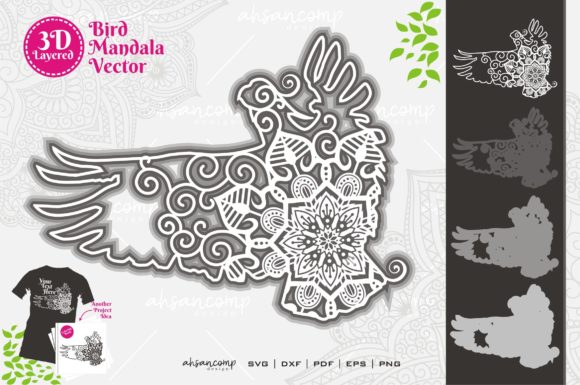 Cockatoo Mandala 7 SVG 3D Layered: A Deep Dive into Digital Artistry