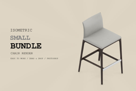 Exploring the Versatility of Isometric Chair 3D Render Pack 176