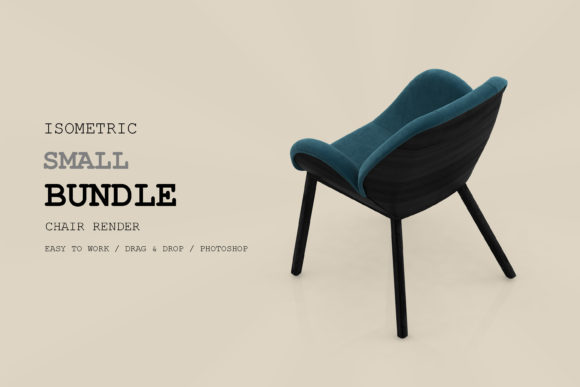 Exploring the Versatility of Isometric Chair 3D Render Pack 141