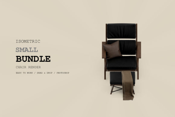 Isometric Armchair 3D Rendering Pack 168: A Practical Resource for Design and Media Professionals