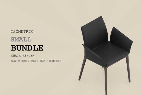 Isometric Chair 3D Render Pack 135: A Game-Changer for Digital Design and Creative Workflows