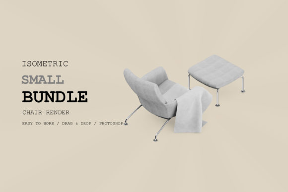 Isometric Chair 3D Render Pack 195: A Comprehensive Overview
