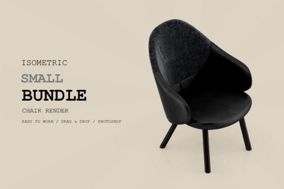 Isometric Chair 3D Render Pack 236: Strategic Use for Better Outcomes
