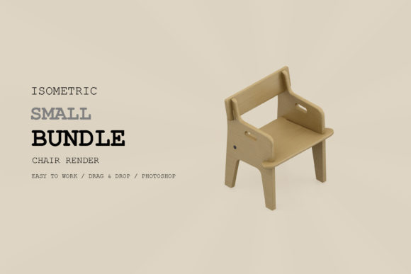 Isometric Chair 3D Render Pack 44: A Comprehensive Overview