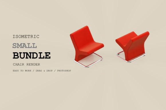Isometric Chair 3D Render Pack 9: A Practical Tool for Design and Workflow Integration