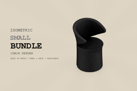 Isometric Chair 3D Render Pack 93: A Professional Tool for Visual Storytelling