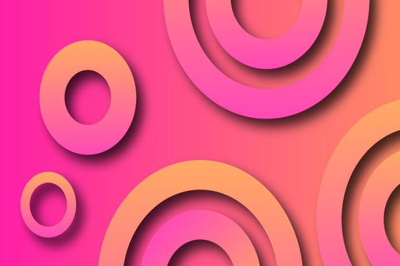 Minimal Circle Gradient 3D Background: A New Era of Digital Aesthetics