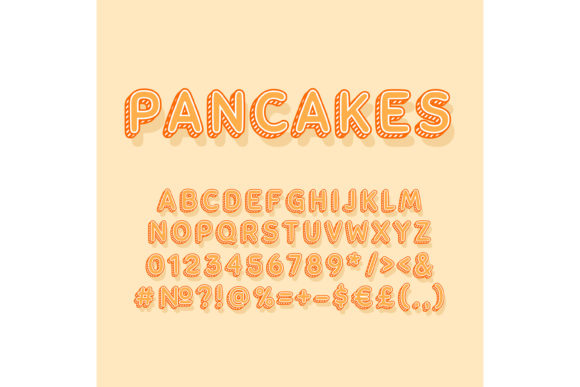 Pancakes Vintage 3D Vector Alphabet Set: A Comprehensive Evaluation